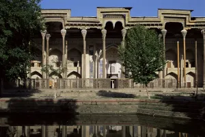 Bukhara Prints: Bolo Khauz Mosque
