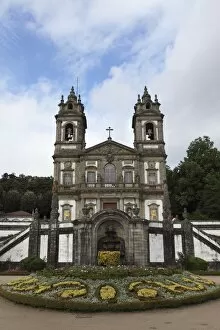 Images Dated 20th July 2010: Bom Jesus do Monte Sanctuary Church, a Baroque place of worship, Braga