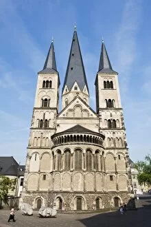 Images Dated 28th June 2010: Bonn Cathedral, Bonn, North Rhineland Westphalia, Germany, Europe
