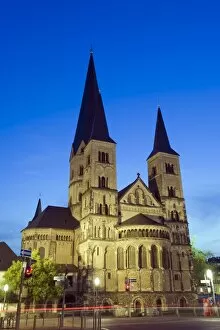 Images Dated 28th June 2010: Bonn Cathedral, Bonn, North Rhineland Westphalia, Germany, Europe