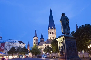 Cathedrals Prints: Bonn Cathedral (Bonner Munster) (Bonn Minster), Bonn, North Rhineland Westphalia