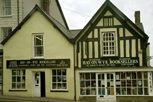 Bookshops, Hay-on-Wye, Herefordshire, England, United Kingdom, Europe