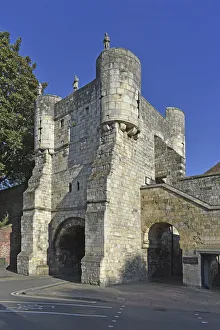 York Prints: Bootham Bar, York, Yorkshire, England, United Kingdom, Europe