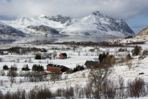 Outpost Prints: Borg, Lofoten Islands, Arctic, Norway, Scandinavia, Europe