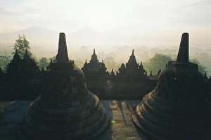Images Dated 2nd August 2008: Borobudur, Java