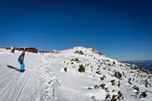 Bulgaria Prints: Borovets Ski Resort, mountain views from Yastrebets Gondola, Bulgaria, Europe
