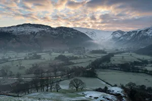 Cumbria Prints: Borrowdale, Lake District National Park, Cumbria, England, United Kingdom, Europe