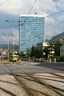 Images Dated 12th August 2010: Bosnian Parliament Building, Sarajevo, Bosnia and Herzegovina, Europe