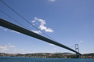 Intersecting Prints: Bosphorus Bridge, Istanbul, Turkey, Europe