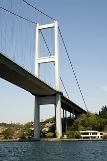 Pylon Prints: The Bosporus Bridge, Istanbul, Turkey, Europe