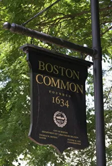 Images Dated 28th February 2008: Boston Common