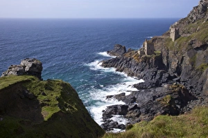 Botallack Crowns Tin Mine, near St. Just, Cornwall, England, United Kingdom, Europe