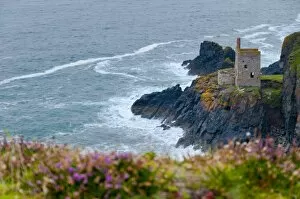 Images Dated 29th August 2009: Botallack Mine, UNESCO World Heritage Site, Cornwall, England, United Kingdom, Europe