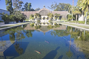 Reflecting Pool Prints: Botanical Building and Reflecting Pool, San Diego, California, United States of America