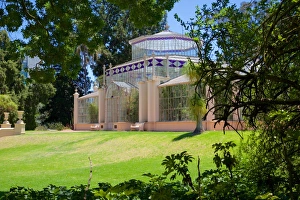 Botanical Gardens Prints: Botanical Gardens, The Palm House, Adelaide, South Australia, Oceania