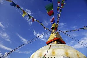 Images Dated 30th April 2011: Boudha (Bodhnath) (Boudhanath) Tibetan stupa in Kathmandu, UNESCO World Heritage Site, Nepal, Asia