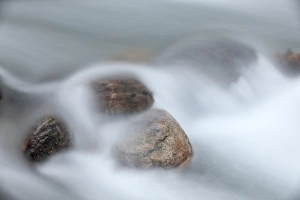 Glacier National Park Gallery: Boulders in Baring Creek, Glacier National Park, Montana, United States of America, North America