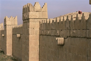 Assyrian Prints: Boundary wall