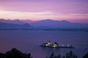 Nafplion Prints: Bourzi, castle island