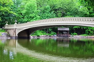 Images Dated 26th May 2009: Bow Bridge, Central Park, Manhattan, New York City, New York, United States of America
