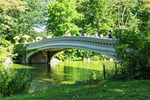 Holiday Maker Gallery: Bow Bridge over The Lake, Central Park, Manhattan, New York City, New York