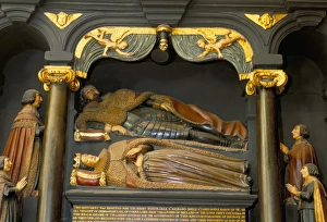 Effigy Prints: Bowles family tomb, dating from 1632, St