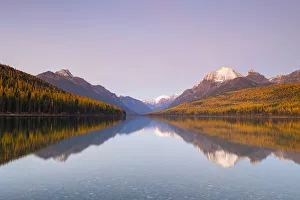 Bowman Lake, Glacier National Park, Montana, United States of America, North America
