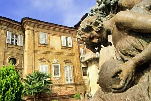 Shutters Prints: Bra, wine-producing village of Langhe area