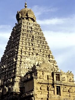 Brahadeeshwara Temple, UNESCO World Heritage Site, Thanjavur, Tamil Nadu, India, Asia