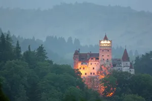 Romania Prints: Bran castle (Dracula castle), Bran, Transylvania, Romania, Europe