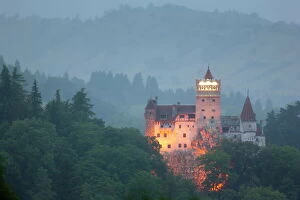 Bran castle (Dracula castle), Bran, Transylvania, Romania, Europe
