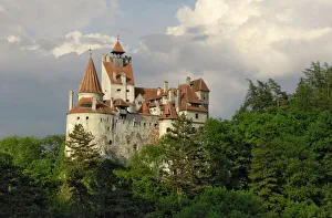 Rural Location Prints: Bran Castle (Draculas Castle), Bran, Transylvania, Romania, Europe