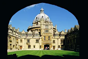 College Prints: Brasenose College, Oxford University, Oxford, Oxfordshire, England, UK, Europe