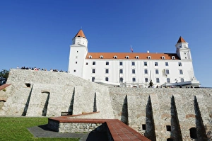 Slovakia Prints: Bratislava Castle, Bratislava, Slovakia, Europe