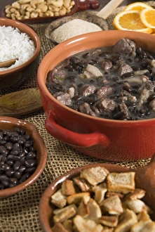 Brazilian Food Prints: Brazilian feijoada, Brazil, South America