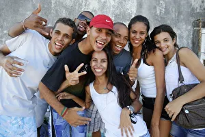 Bahia Prints: Brazilian youth, Salvador, Bahia, Brazil, South America