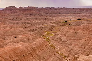 South Dakota Prints: Breathtaking views in the Badlands, South Dakota, United States of America, North America