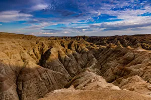 Breathtaking views in the Badlands, South Dakota, United States of America, North America