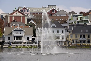 Breiavatnet, Stavanger, Rogaland, Norway, Scandinavia, Europe