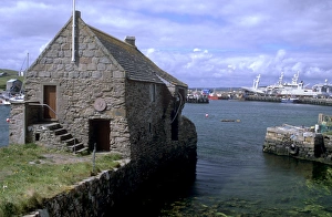 Bremen bod, 17th century Hanseatic trading Booth, Symbister, Whalsay, Shetland Islands
