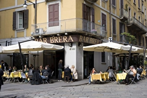 Images Dated 15th March 2008: Brera District, Milan, Lombardy, Italy, Europe