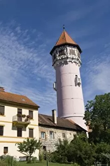 Brezice water tower, Brezice, Slovenia, Europe