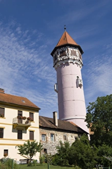 Images Dated 6th July 2007: Brezice water tower, Brezice, Slovenia, Europe