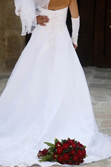 Images Dated 8th August 2009: Bride, Corigliano d Otra, Lecce, Italy, Europe