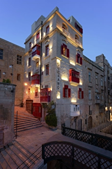 Eateries Prints: The Bridge Bar, Valletta, Malta