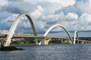 Connection Prints: Bridge Kubitschek (JK Bridge), Brasilia, Brazil, South America