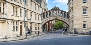 Bridge of Sighs, Hertford College, Oxford, Oxfordshire, England, United Kingdom, Europe