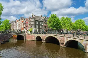 Public Space Prints: Bridges at intersection of Leliegracht and Keizersgracht canals