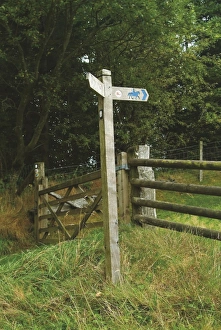 Sign Post Prints: Bridleway sign