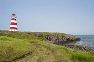 Brier Island Lighthouse, Nova Scotia, Canada, North America